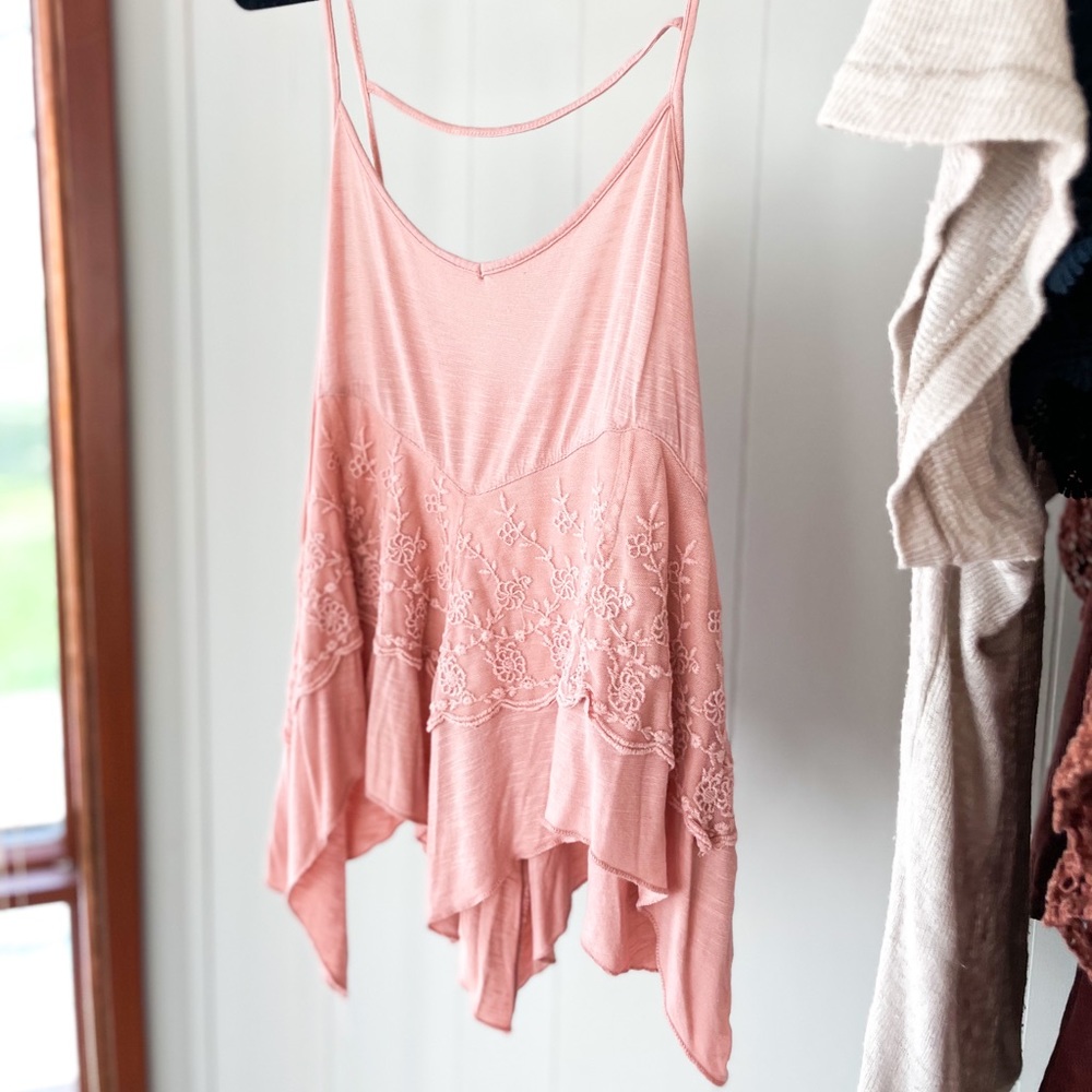 Sun + Shadow Handkerchief Tank
